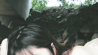 风骚小少妇桥底下激情口交大鸡巴草了逼干菊花