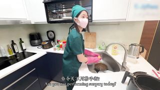 【69堂免费视频】女醫生下班回家還知道要洗碗