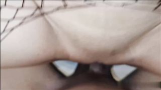 【69堂免费视频】在江景酒店阳台约炮对着邮轮乘客性爱