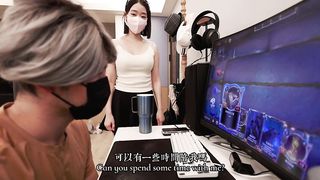 【69堂免费视频】跟老公吵架，只好约炮友出来打炮