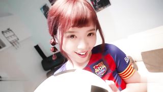 【69堂午夜视频】性感足球女友緊嫩的鮑魚被大鸡巴爆操享用