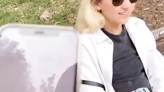 【69堂午夜视频】黑料吃瓜-亚洲绿帽小伙_分享金发淫妻索菲亚_塞无线跳蛋和肛塞_外出逛街遥控玩弄女友_竟被玩高潮了