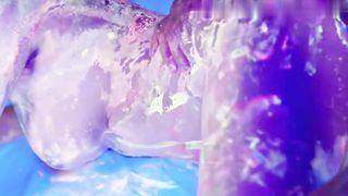 【69堂午夜视频】全身涂满萤光颜料，在黑光灯下做爱，视觉超冲击！