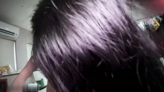 【69堂午夜视频】被色氣騷妹騎爆叫她床上電動榨汁雞