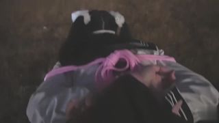 【69堂午夜视频】公园野战激情深夜公园捆绑束缚调教口球塞嘴双手束缚插入内射